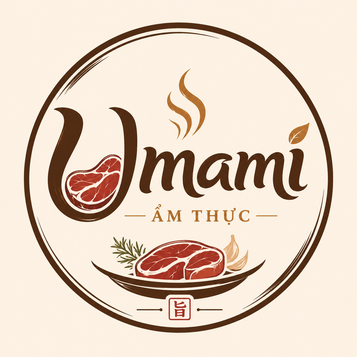 logo ẩm thực umami
